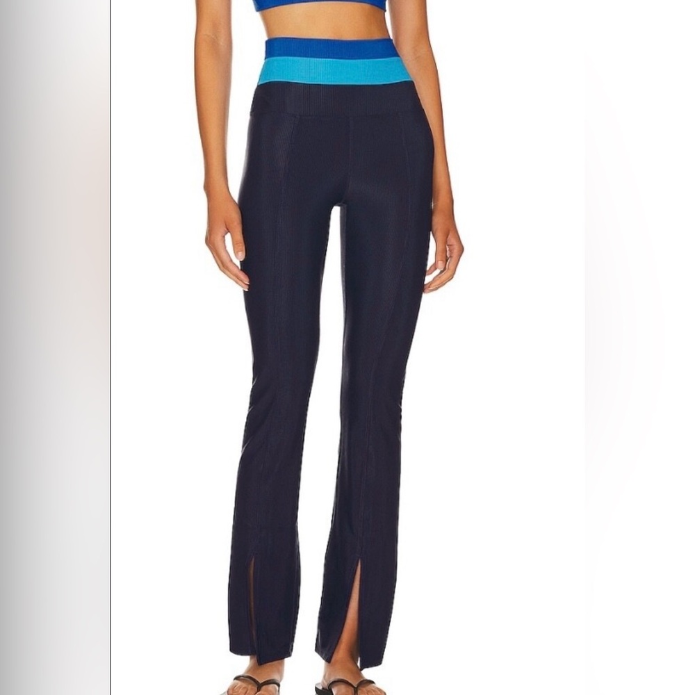 Beach Riot - Amalfi Pant in Marine Colorblock